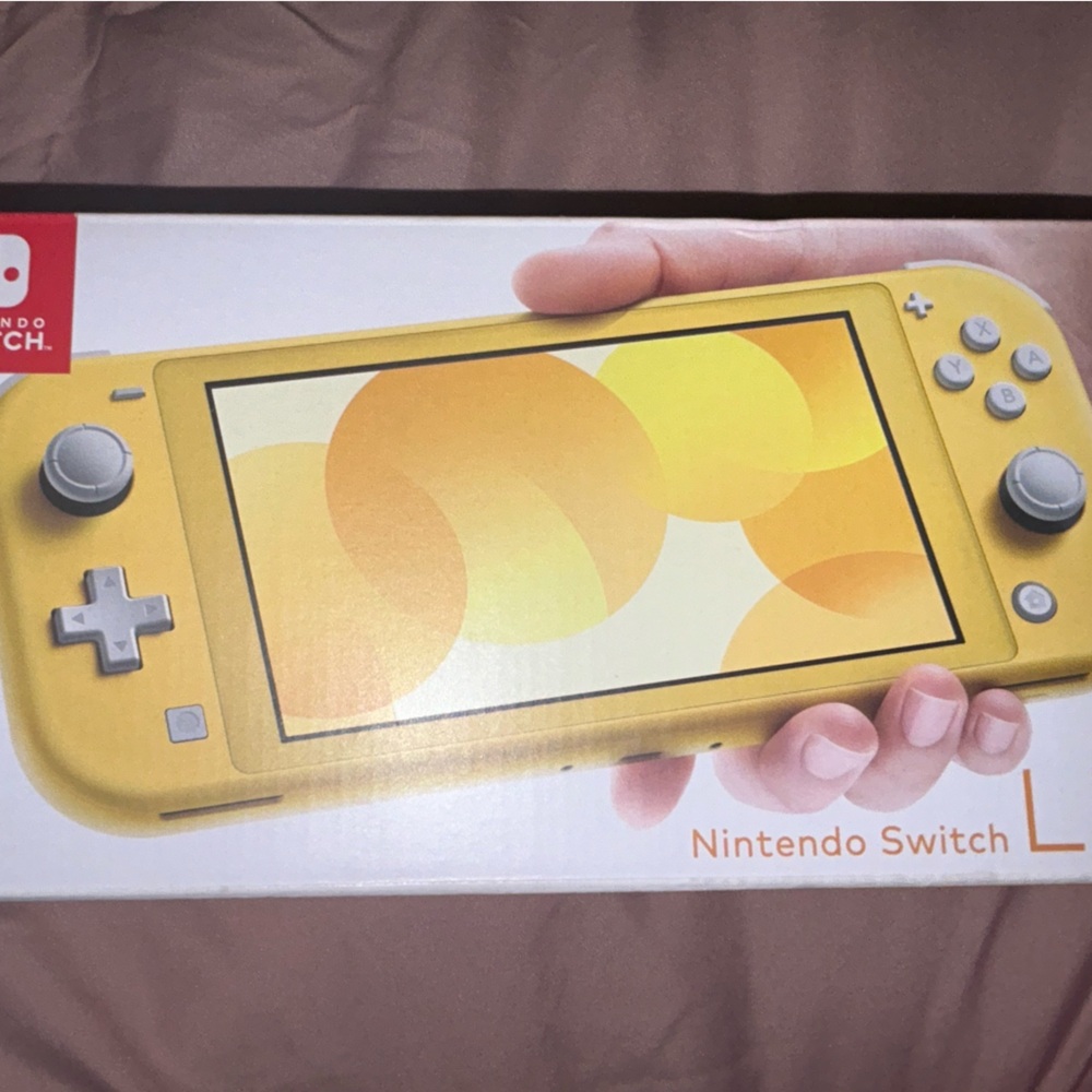 Yellow Nintendo Switch Lite